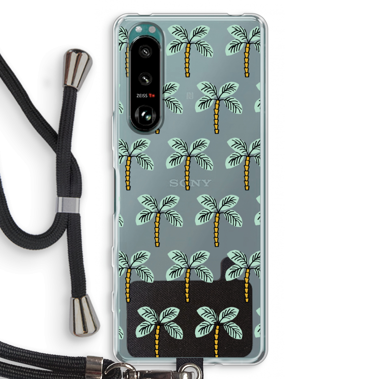 Paradise: Sony Xperia 5 III Transparant Hoesje met koord
