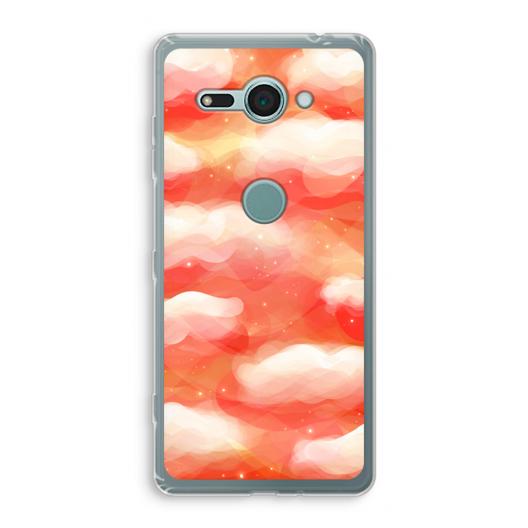 Lichte Wolken: Sony Xperia XZ2 Compact Transparant Hoesje