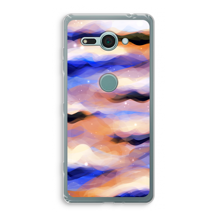 Donkere Wolken: Sony Xperia XZ2 Compact Transparant Hoesje