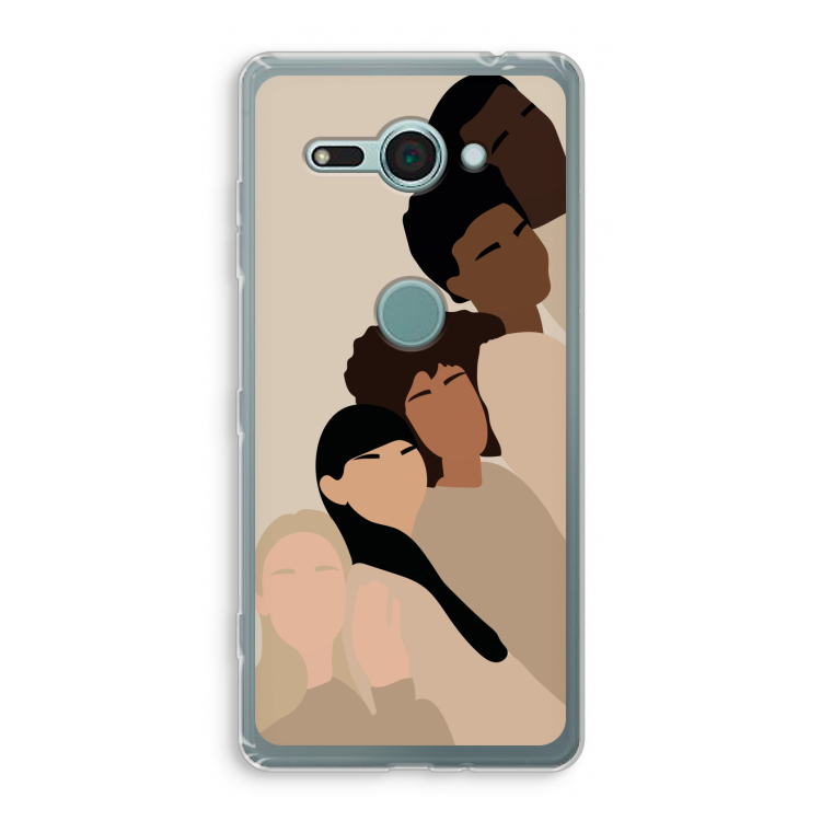 Sweet creatures: Sony Xperia XZ2 Compact Transparant Hoesje