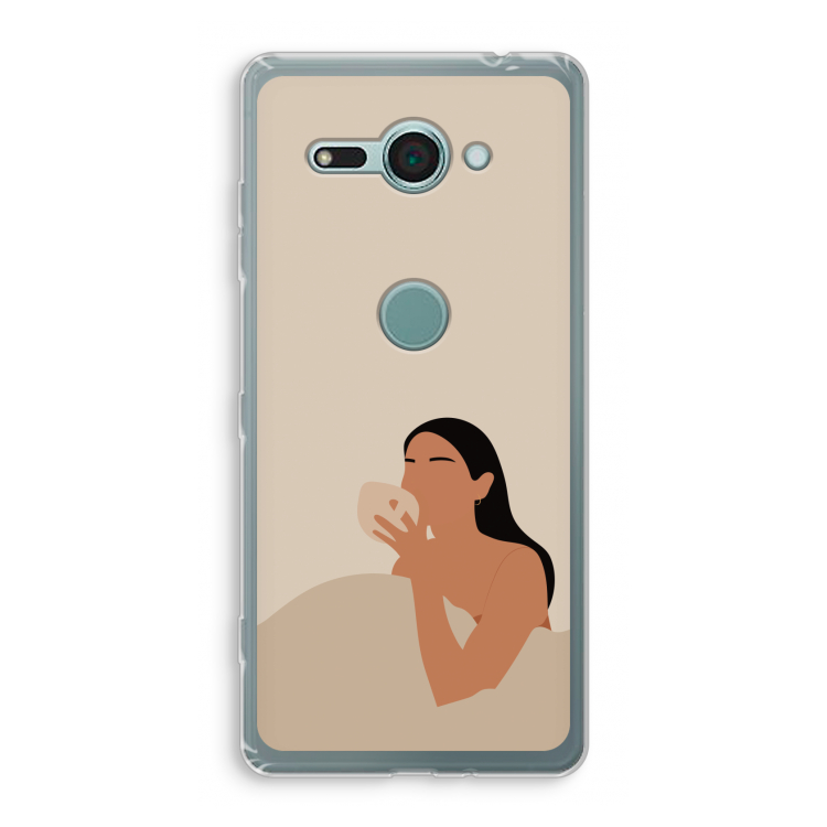 Fresh coffee: Sony Xperia XZ2 Compact Transparant Hoesje