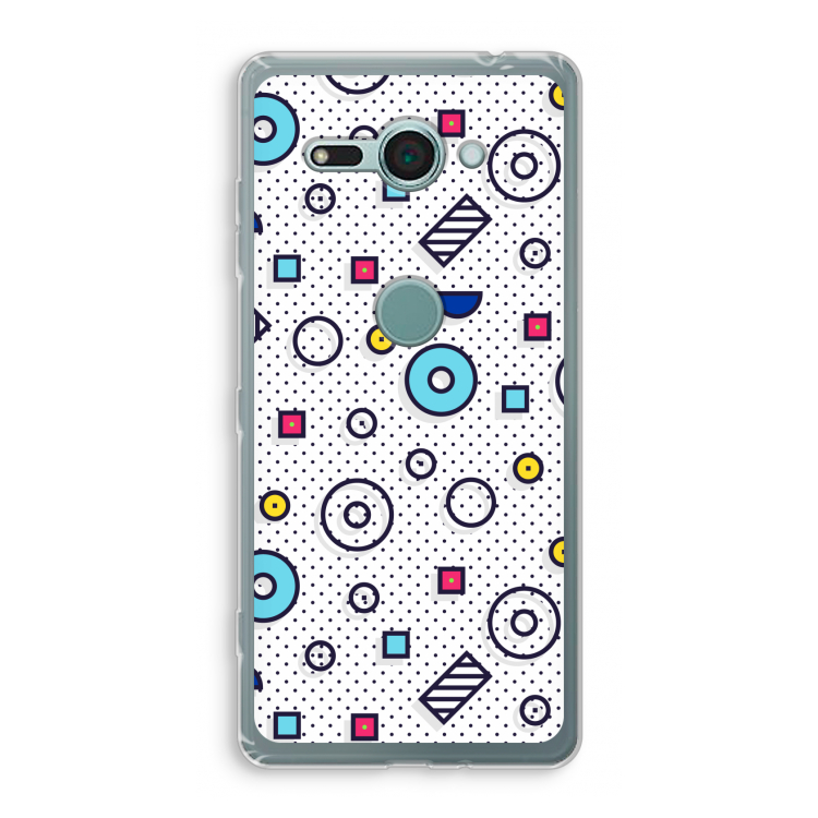 8-bit N°9: Sony Xperia XZ2 Compact Transparant Hoesje