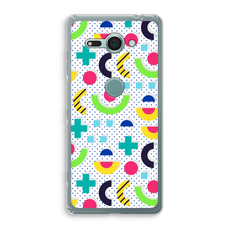 8-bit N°1: Sony Xperia XZ2 Compact Transparant Hoesje