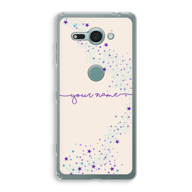 Sterren: Sony Xperia XZ2 Compact Transparant Hoesje