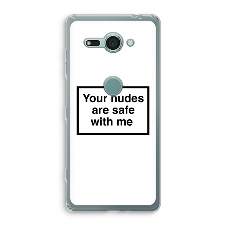 Safe with me: Sony Xperia XZ2 Compact Transparant Hoesje