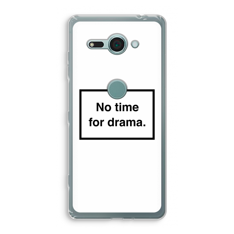 No drama: Sony Xperia XZ2 Compact Transparant Hoesje