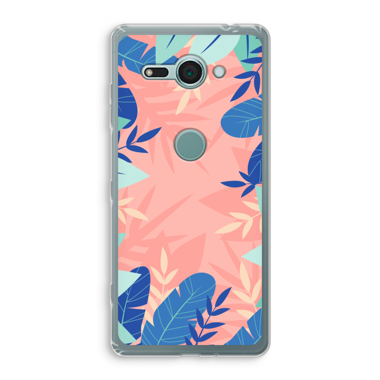 Tropisch: Sony Xperia XZ2 Compact Transparant Hoesje