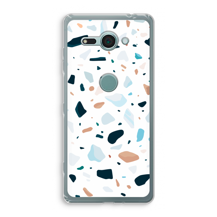 Terrazzo N°13: Sony Xperia XZ2 Compact Transparant Hoesje