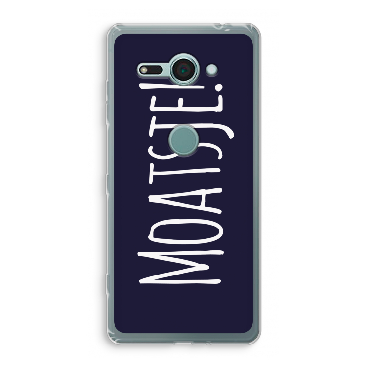 Moatsje!: Sony Xperia XZ2 Compact Transparant Hoesje