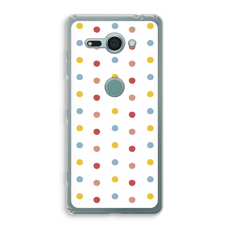 Bollen: Sony Xperia XZ2 Compact Transparant Hoesje