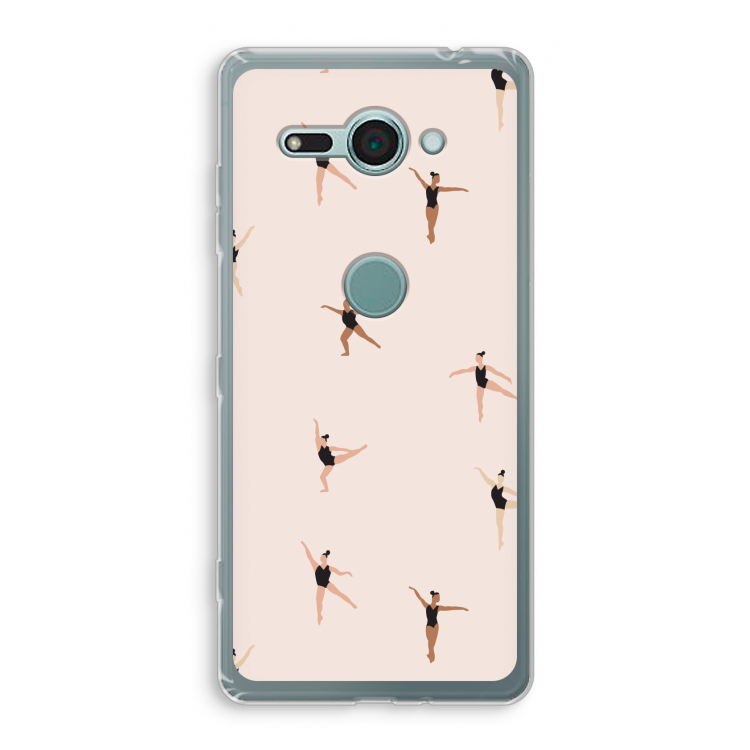 Dancing #1: Sony Xperia XZ2 Compact Transparant Hoesje