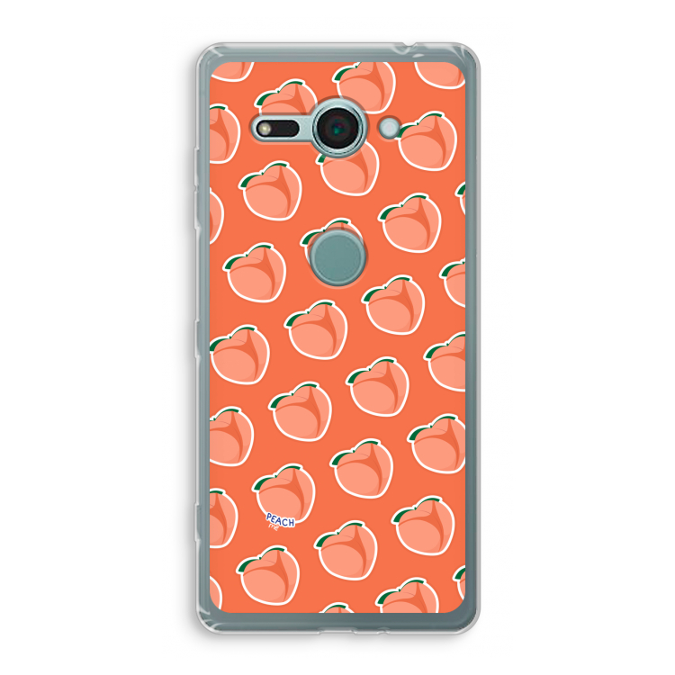 Just peachy: Sony Xperia XZ2 Compact Transparant Hoesje
