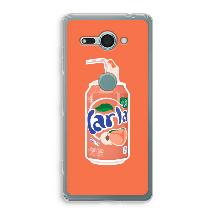 S(peach)less: Sony Xperia XZ2 Compact Transparant Hoesje