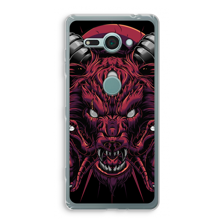Hell Hound and Serpents: Sony Xperia XZ2 Compact Transparant Hoesje