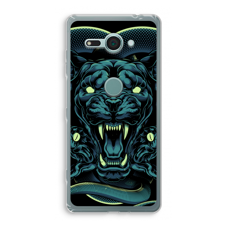 Cougar and Vipers: Sony Xperia XZ2 Compact Transparant Hoesje