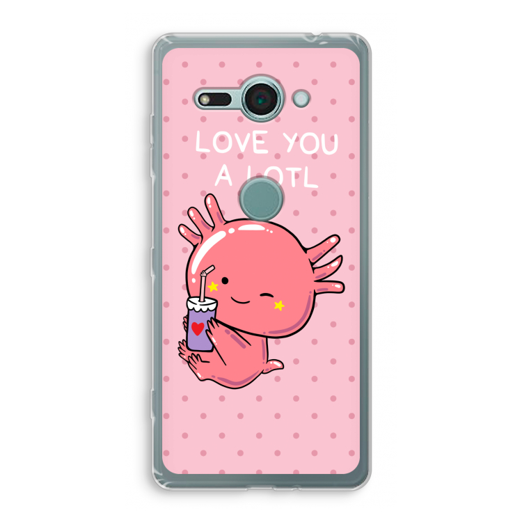 Love You A Lotl: Sony Xperia XZ2 Compact Transparant Hoesje