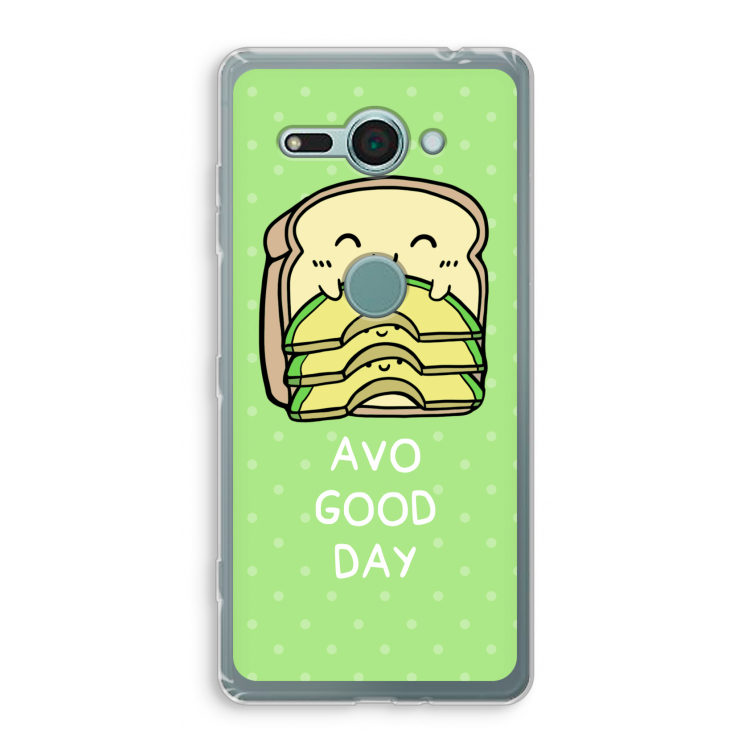 Avo Good Day: Sony Xperia XZ2 Compact Transparant Hoesje
