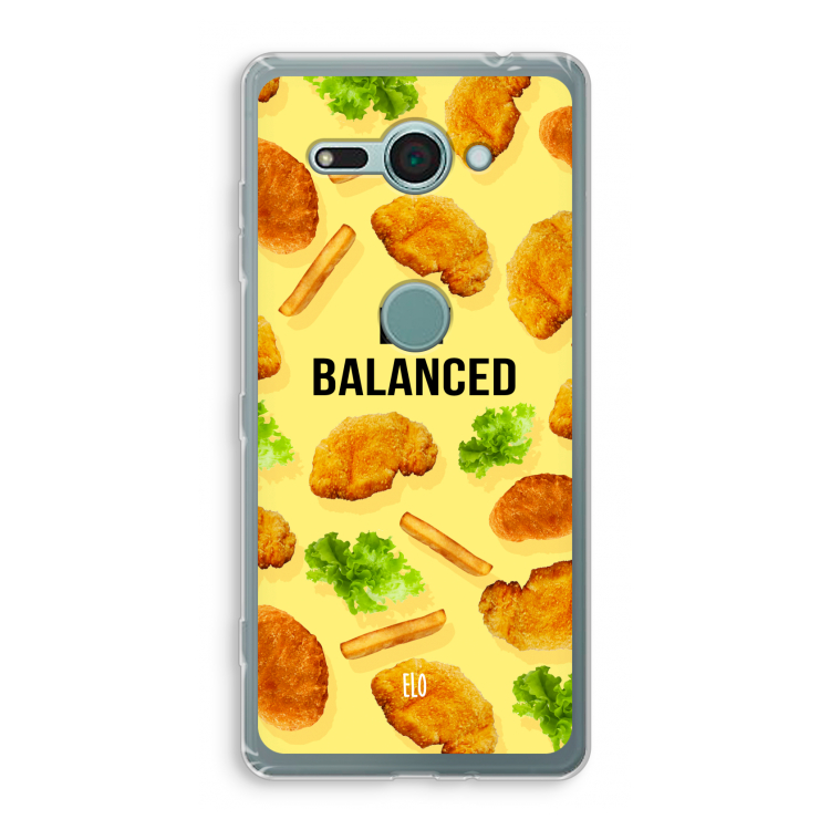 Eat Balanced: Sony Xperia XZ2 Compact Transparant Hoesje