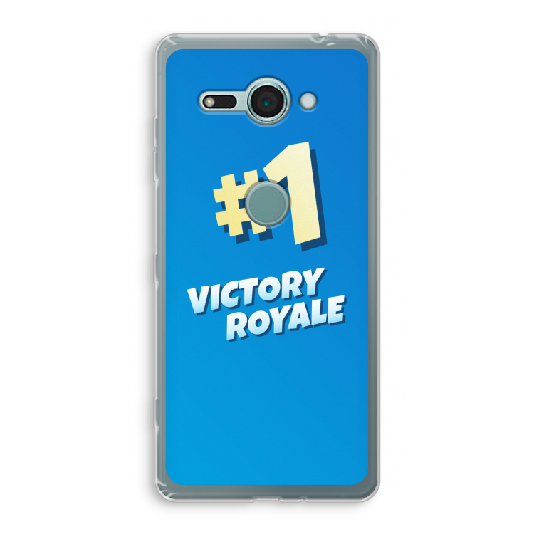 Victory Royale: Sony Xperia XZ2 Compact Transparant Hoesje