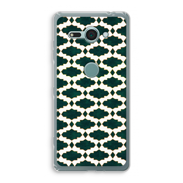 Moroccan tiles: Sony Xperia XZ2 Compact Transparant Hoesje