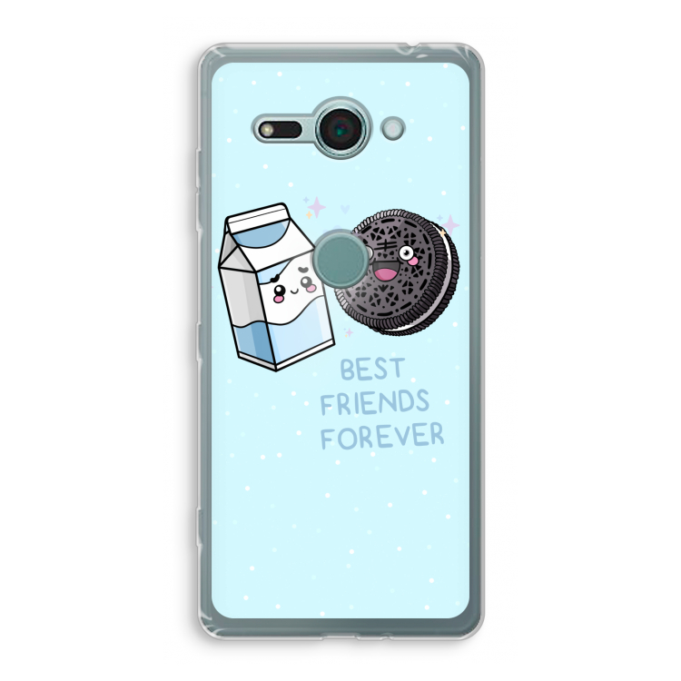 Best Friend Forever: Sony Xperia XZ2 Compact Transparant Hoesje