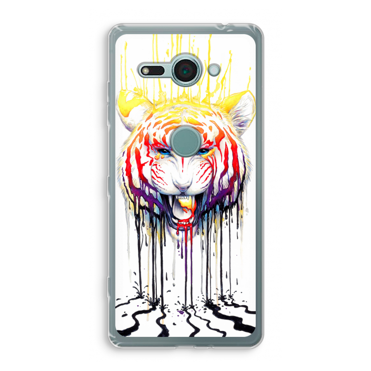 Fading: Sony Xperia XZ2 Compact Transparant Hoesje