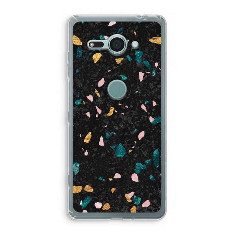 Terrazzo N°10: Sony Xperia XZ2 Compact Transparant Hoesje