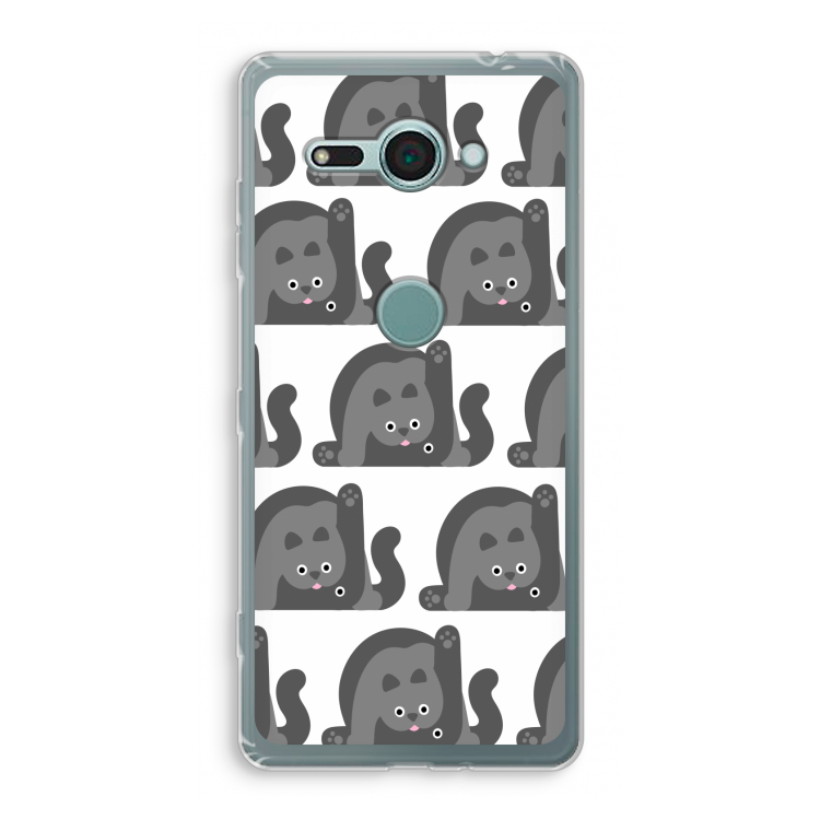 Cats: Sony Xperia XZ2 Compact Transparant Hoesje