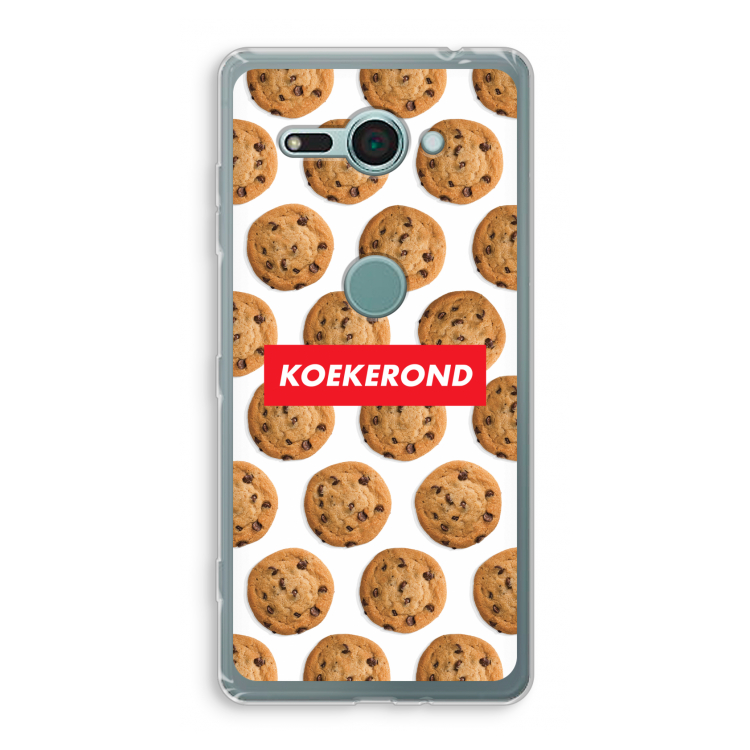Koekerond: Sony Xperia XZ2 Compact Transparant Hoesje