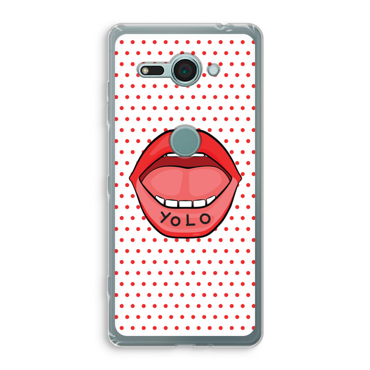 Yolo Denise: Sony Xperia XZ2 Compact Transparant Hoesje