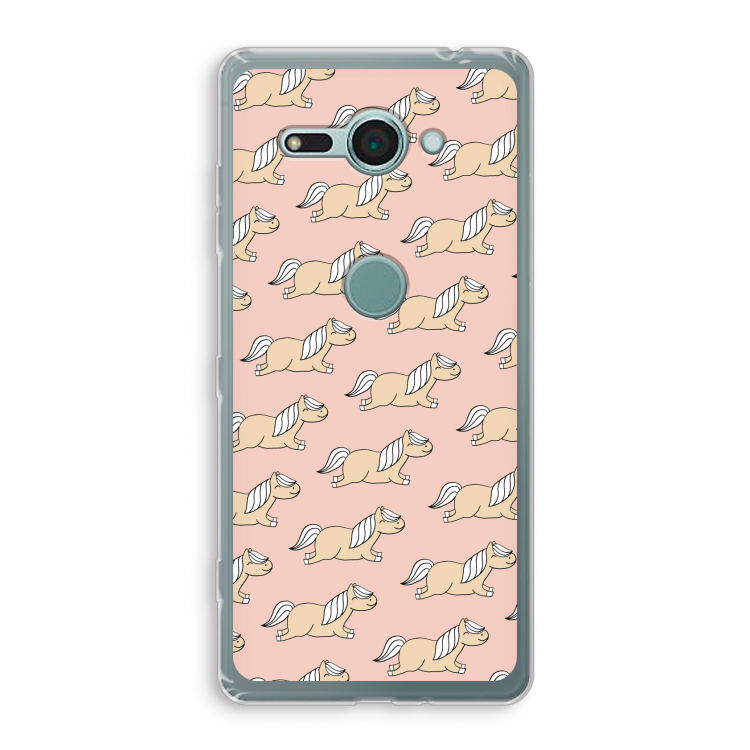 Ponys: Sony Xperia XZ2 Compact Transparant Hoesje