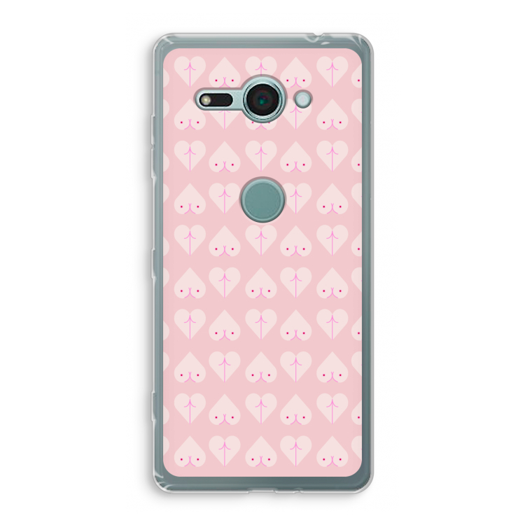 Ass 'n Titties: Sony Xperia XZ2 Compact Transparant Hoesje