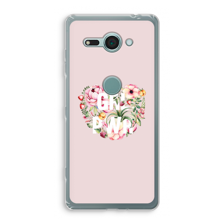 GRL PWR Flower: Sony Xperia XZ2 Compact Transparant Hoesje