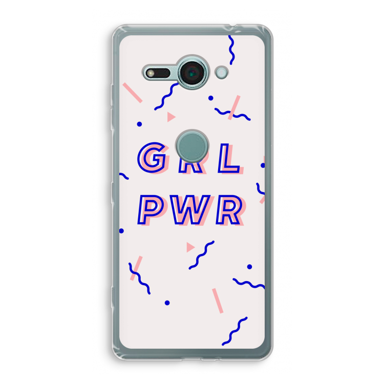 GRL PWR: Sony Xperia XZ2 Compact Transparant Hoesje