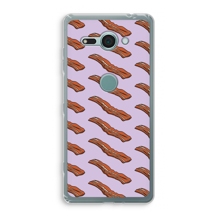 Bacon to my eggs #2: Sony Xperia XZ2 Compact Transparant Hoesje