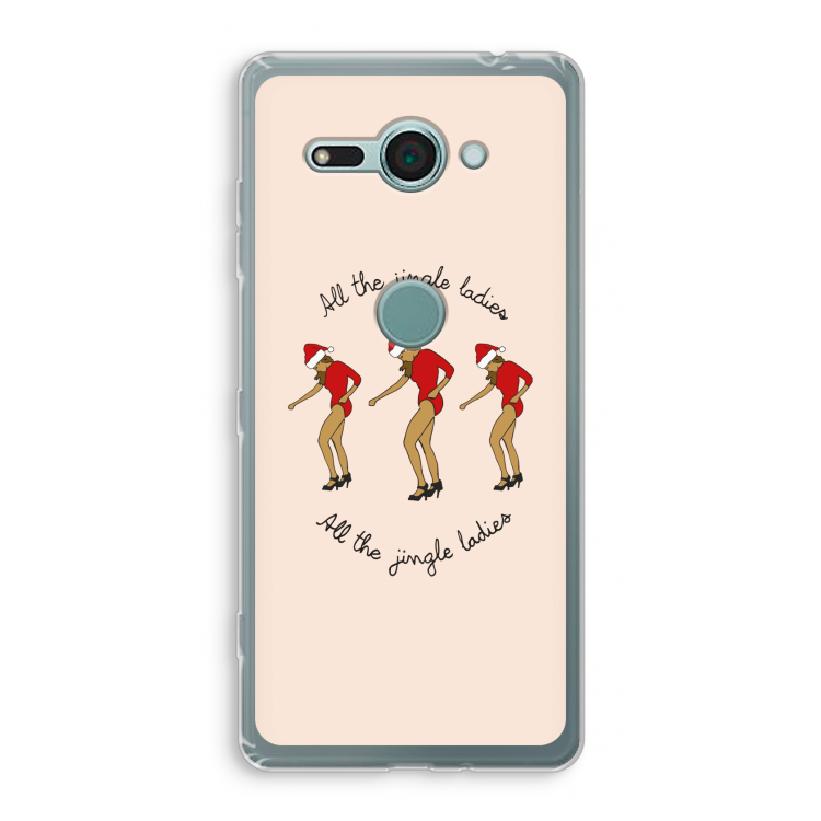 Jingle Ladies: Sony Xperia XZ2 Compact Transparant Hoesje