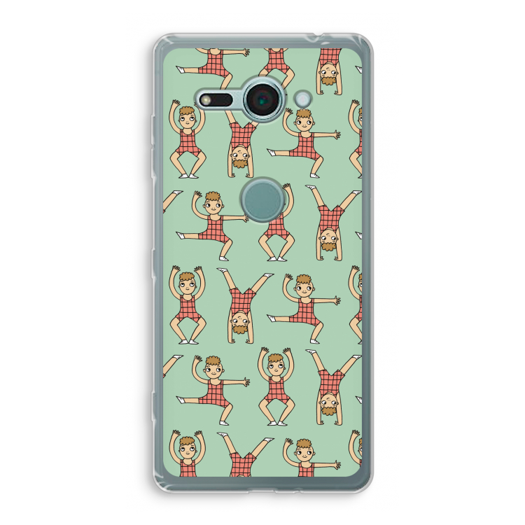 Gymboys: Sony Xperia XZ2 Compact Transparant Hoesje
