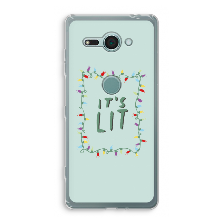 It's Lit: Sony Xperia XZ2 Compact Transparant Hoesje