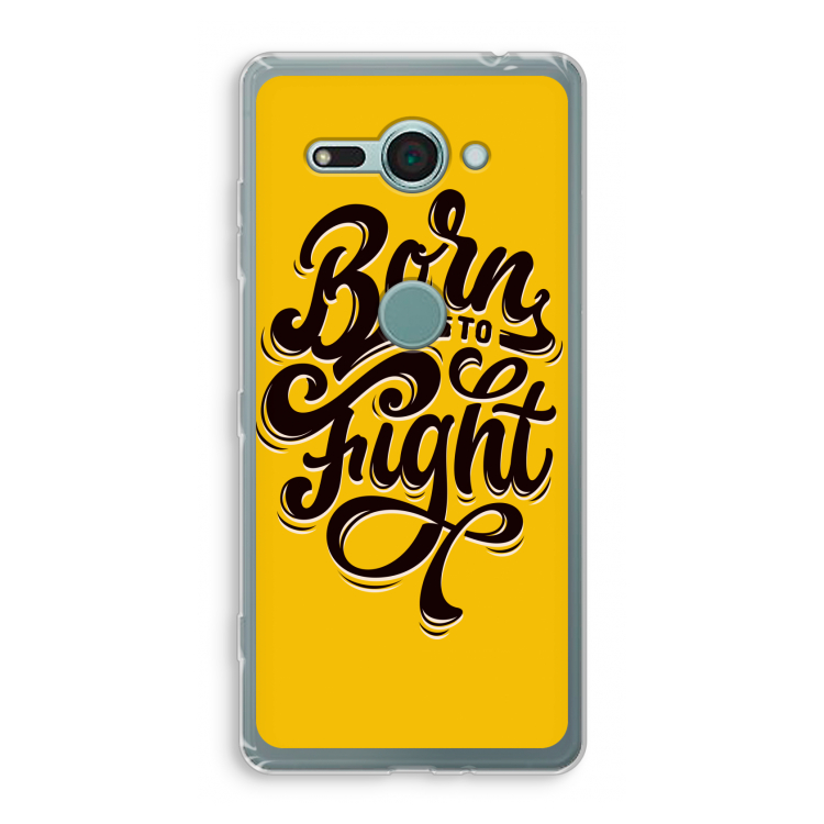 Born to Fight: Sony Xperia XZ2 Compact Transparant Hoesje
