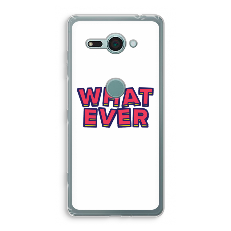 Whatever: Sony Xperia XZ2 Compact Transparant Hoesje