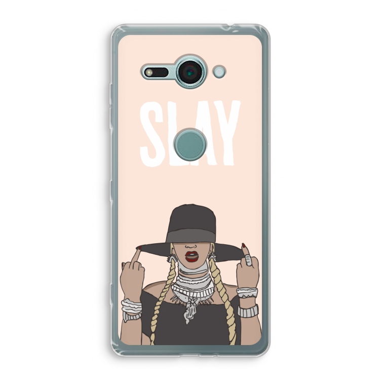 Slay All Day: Sony Xperia XZ2 Compact Transparant Hoesje