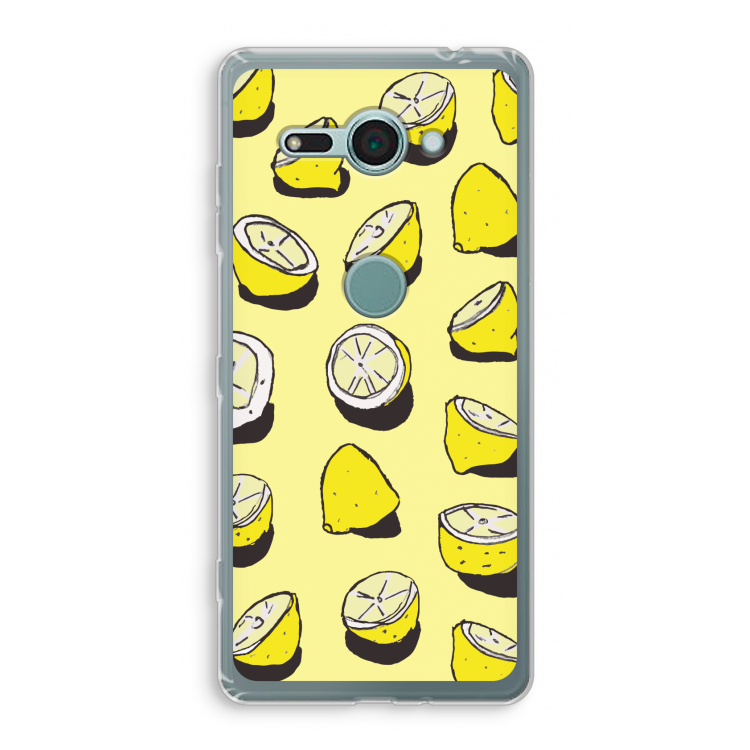 When Life Gives You Lemons...: Sony Xperia XZ2 Compact Transparant Hoesje