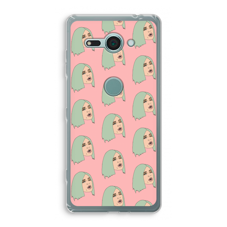 King Kylie: Sony Xperia XZ2 Compact Transparant Hoesje