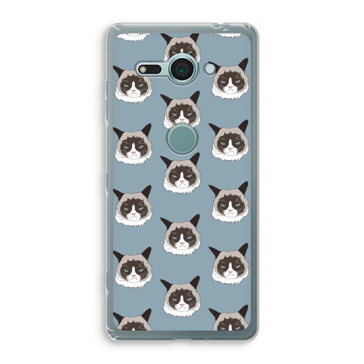 It's a Purrr Case: Sony Xperia XZ2 Compact Transparant Hoesje