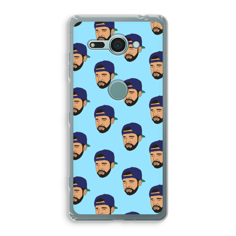 Drake Away: Sony Xperia XZ2 Compact Transparant Hoesje