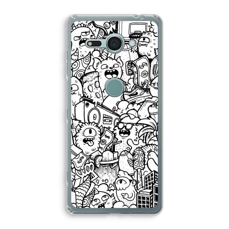 Vexx City #2: Sony Xperia XZ2 Compact Transparant Hoesje