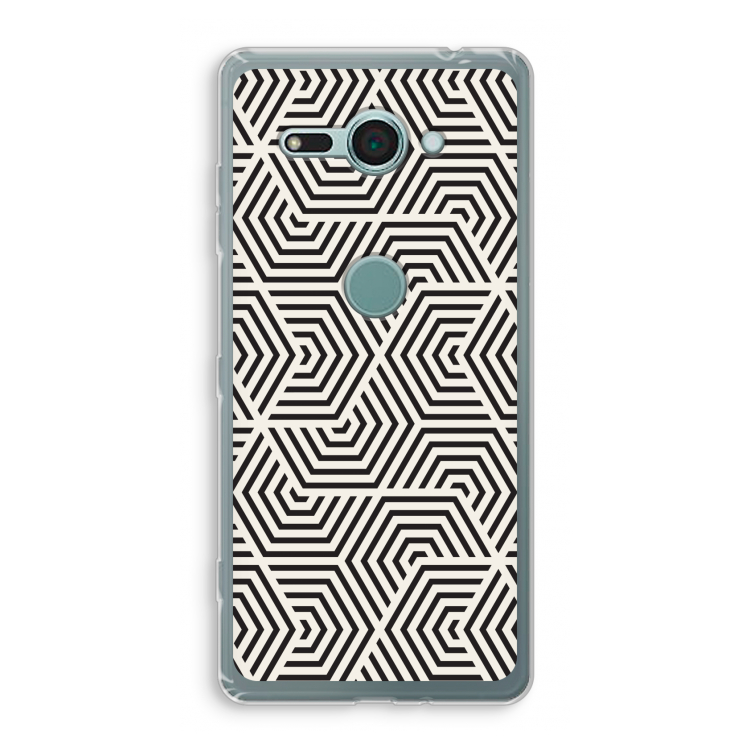 Magic pattern: Sony Xperia XZ2 Compact Transparant Hoesje