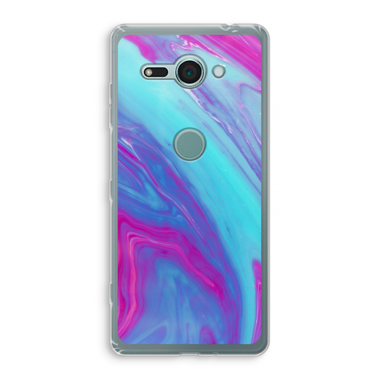 Zweverige regenboog: Sony Xperia XZ2 Compact Transparant Hoesje