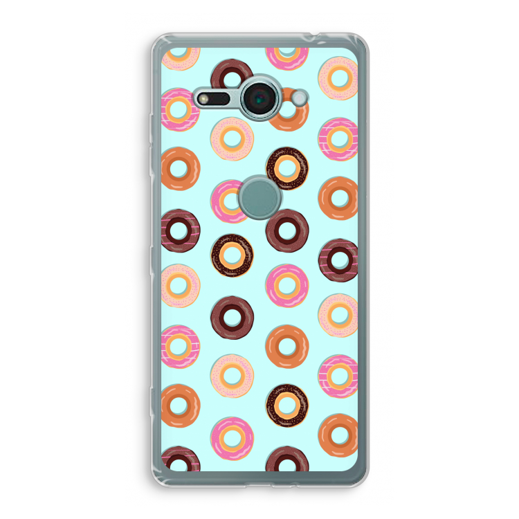 Donuts: Sony Xperia XZ2 Compact Transparant Hoesje