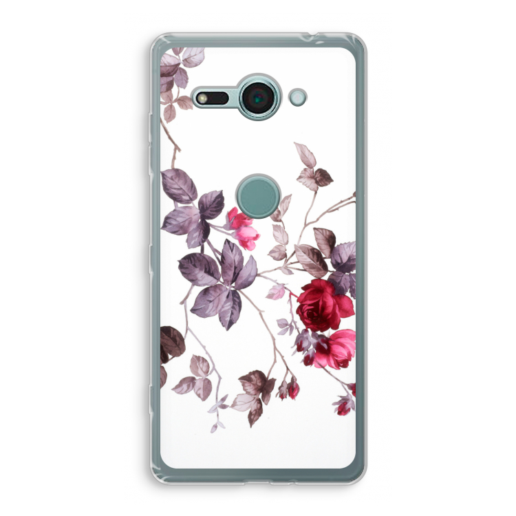 Mooie bloemen: Sony Xperia XZ2 Compact Transparant Hoesje